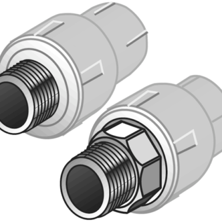 KE11 KELEN PP-RCT Übergang mit AG 32x3/4"