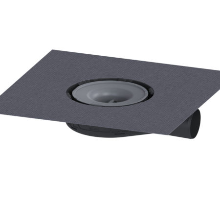 KESSEL Grundkörper Der Ultraflache 54, Länge 246 mm, Außendurchmesser (DA) 50 mm, Verriegelung, Rost Design, Sperrwasserhöhe 22 mm, Abdichtung Grundkörper durch werksseitig angebrachte Dichtmanschette (WaD)