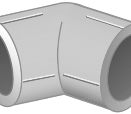 KE70 KELEN PP-RCT Winkel 45° 20