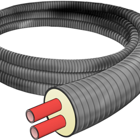 PEX03-1 KELIT DUO PEX Rohr Dämmserie 1 63+63x5,8 / 182