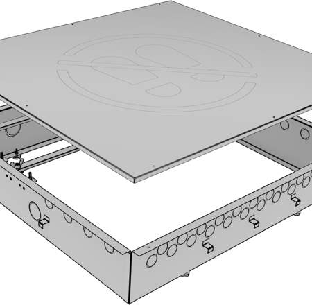 KC570 CLIMATEFIX BTA-Verteilerschrank-Korpus 2-6 L: 650mm T: 100mm