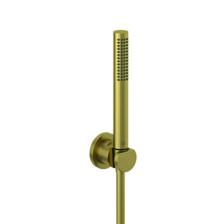 KLUDI NOVA FONTE Puristic Wannen/Brause-Set 1S brushed gold
