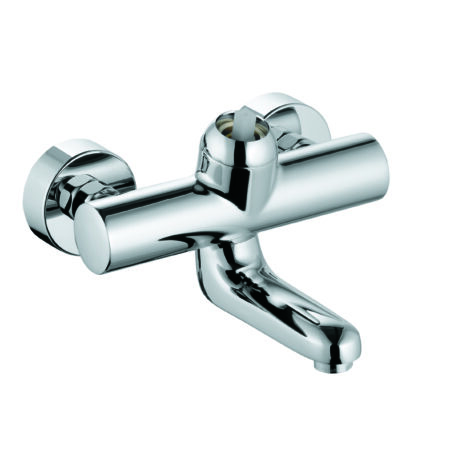 KLUDI PROVITA Wandarmatur-EHM DN 15 ohne Hebel, Ausladung 183 mm chrom