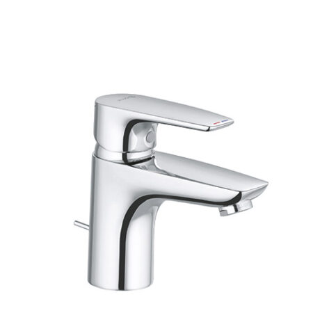 KLUDI PURE & SOLID Waschtisch-EHM 75 m. Metallablaufg. chrom