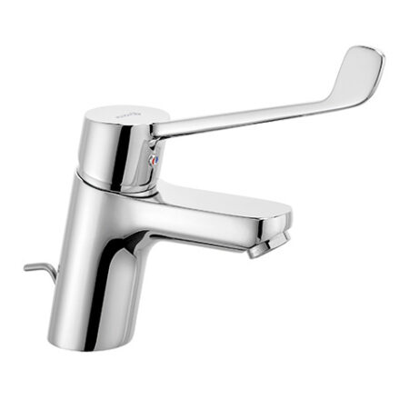 KLUDI PURE & EASY CARE Waschtisch-EHM 70 m. KLINIK HEBEL 180mm chrom