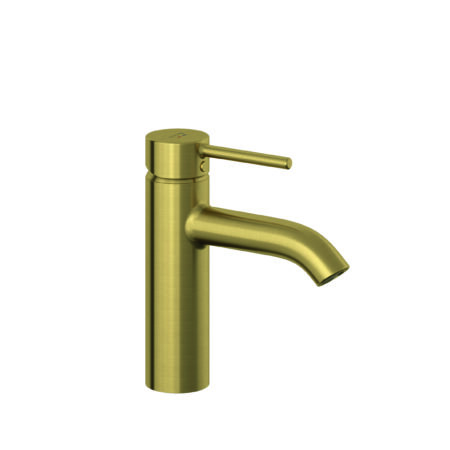 KLUDI BOZZ Waschtisch-EHM 100mm mit Push Open Ablaufventil brushed gold