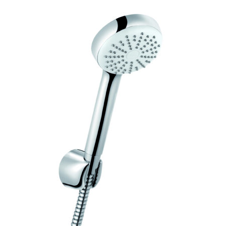 KLUDI LOGO 1S Wannen-Brause-Set mit Schlauch chrom