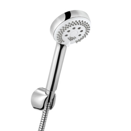 KLUDI LOGO 3S Wannen-Brause-Set mit Schlauch chrom