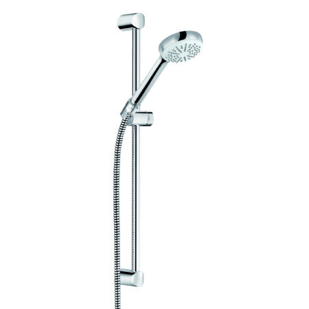 KLUDI LOGO 1S Brause-Set mit Wandstange 600mm chrom