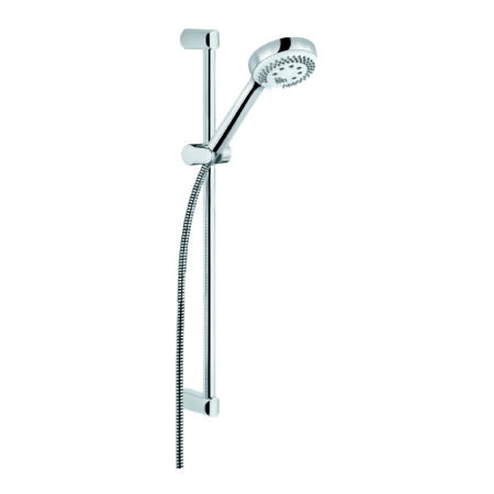KLUDI LOGO 3S Brause-Set mit Wandstange 600mm Ø23mm chrom