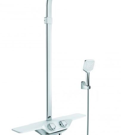 KLUDI COCKPIT Discovery  Thermostat Dual Shower System chrom