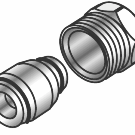 KM210 KELOX Anschlussgarnitur 16x1/2"