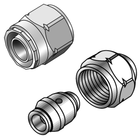 KM220 KELOX Euroverschraubung 16x3/4"