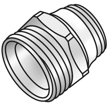 KM355E KELOX Schraub-Übergang AG 1/2"x3/4"