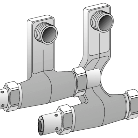 KM435 KELOX SL-Anschlussgarnitur 20x1/2"x20