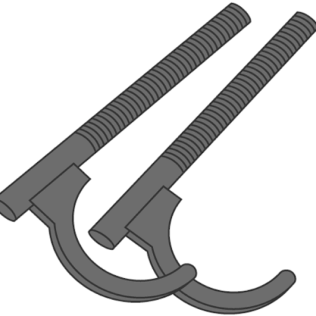 KM616 KELIT Dübelhaken 60mm