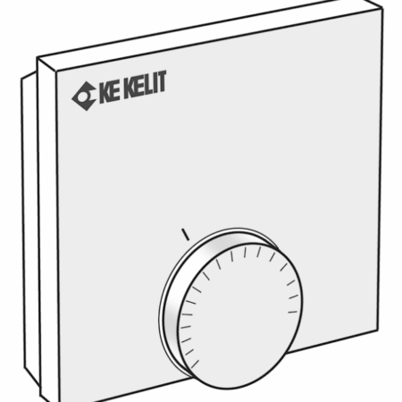 KM690 KELOX Raumthermostat Analog 86x86x29mm