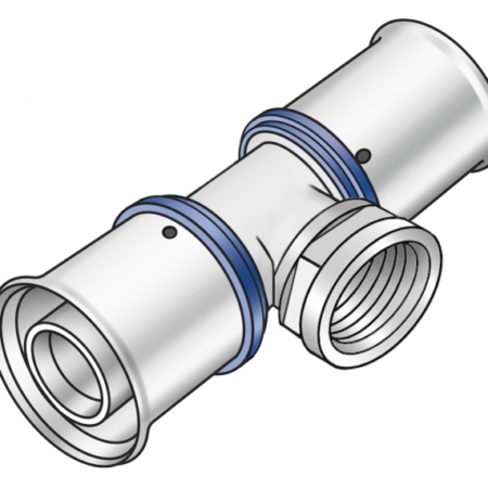 KMU447 KELOX ULTRAX T-Stück mit Abgang IG 25x1/2"
