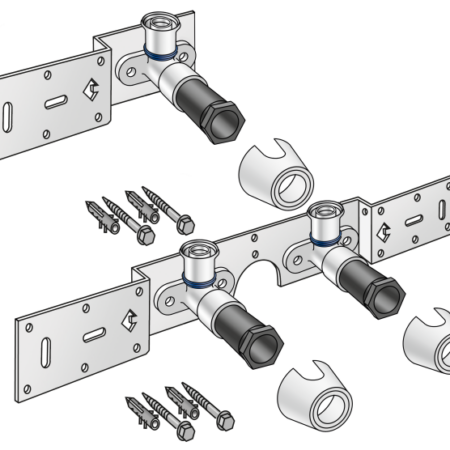 KMU485 KELOX ULTRAX Anschluss-Set 20x1/2" Einzelanschl.