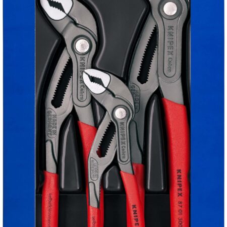 KNIPEX 00 20 09 V02 Cobra®-Paket 1 x 87 01 150, 1 x 87 01 250, 1 x 87 01 300  (SB-Karte/Blister)