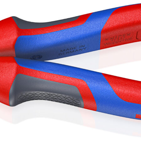 KNIPEX 03 05 180 Kombizange mit Mehrkomponenten-Hüllen verchromt 180 mm
