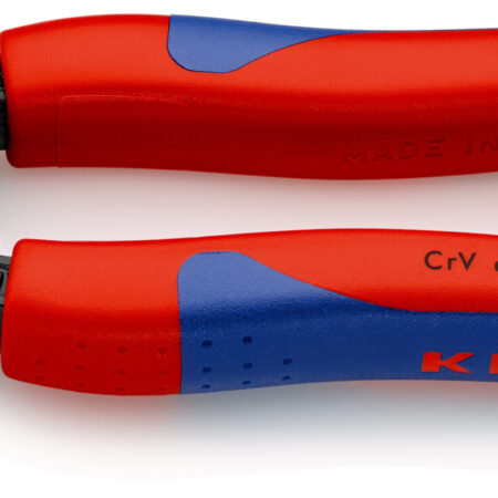 KNIPEX 71 02 200 CoBolt® Kompakt-Bolzenschneider mit schlanken Mehrkomponenten-Hüllen schwarz atramentiert 200 mm