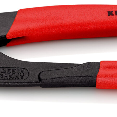 KNIPEX 87 01 300 Cobra® Hightech-Wasserpumpenzange mit rutschhemmendem Kunststoff überzogen grau atramentiert 300 mm