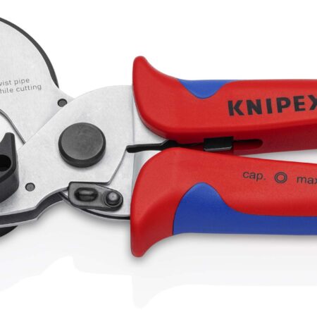 KNIPEX 90 25 25 für Verbund- und Kunststoffrohre mit Mehrkomponenten-Hüllen verchromt 210 mm