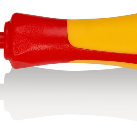 KNIPEX 98 24 00 Schraubendreher für Kreuzschlitzschrauben Phillips® isolierender Mehrkomponenten-Griff, VDE-geprüft brüniert 162 mm