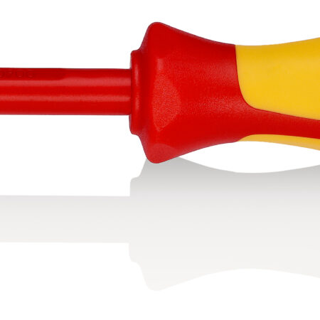 KNIPEX 98 24 02 SLS Schraubendreher (Slim) PlusMinus Phillips® isolierender Mehrkomponenten-Griff, VDE-geprüft brüniert 212 mm