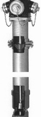 Euro2000 SGG-Umfahrhydrant Fig.260 RW0 PN10/16 DN80 RD 1.5m CCB Kopf blau