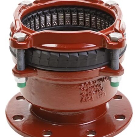 Multi Joint Rohrverb -Fl./Kuppl.Schrb.A2 pulverb.Fig.3057 PN10/16 DN65 AD 69-90
