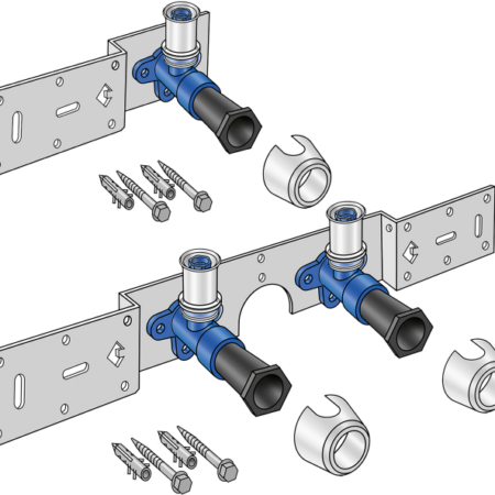 KWW485 KELOX WINDOX-W Anschluss-Set 16x1/2" Einzelanschl.