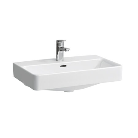 LF Pro S Waschtisch 81096.2 1HL mÜL 550x465 weiß