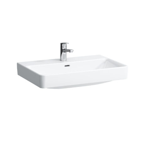 LF Pro S Waschtisch 81096.7 1HL mÜL 700x465 weiß