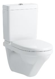LF Moderna R Wand-WC Tiefspül-Kombi 82054.9 spülrandlos o.SPK  weiß