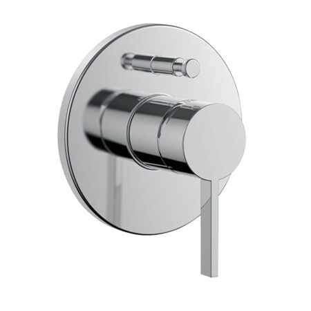 LF Kartell UP-WFB-Fertigmontage 32133.6 für Simibox m.Umst. u.Rohrunt. chrom