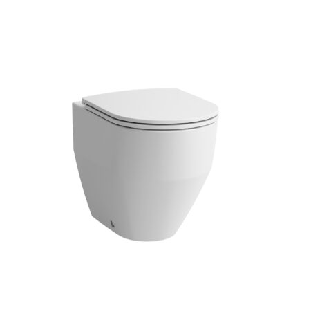 LF Pro Stand-Tiefspül-WC 82295.6 spülrandlos, waagr.o.senkr., weiß