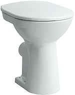 LF Pro Stand-Tiefspül-WC 82595.5 Abg.waagr 360x470 weiß
