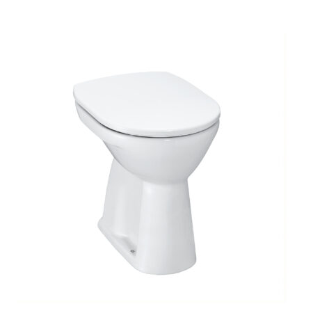 LF Pro Stand-Flachspül-WC 82595.7 Abg. senkrecht 360x470 weiß