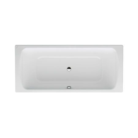 LF Pro BW Stahl 22695.0 Auslauf mittig o.Antisl.1700x750x450 weiß