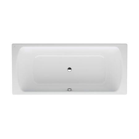 LF Pro BW Stahl 22795.0 Auslauf mittig o.Antisl.1800x800x450 weiß