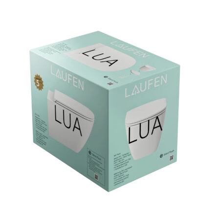 LF Lua Komplettset Wand-WC 86608.2 best. aus 82108.0 u. 89108.3 weiß
