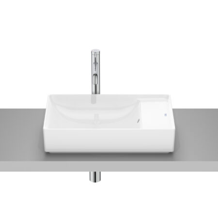 Laufen Roca Ona WT-Schale rechteckig ohne Hahnloch, Abl. re. 550x345, weiß