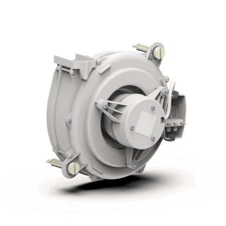 Ersatzgebläse - Baujahr ab 1992 ohne Abdeckung, Volumenstrom 45 m³/h, 230 V, 50 Hz, 22 Watt