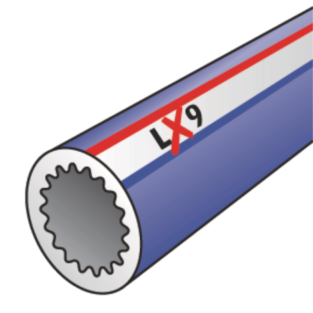 LX09 LEXEL Isolierschlauch - 9 32