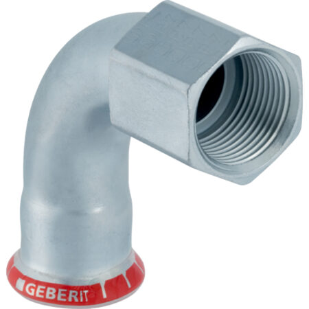 GE Mapress C-Stahl Uebergangsbogen 90 Gr. d15mm x Rp1/2 verzinkt
