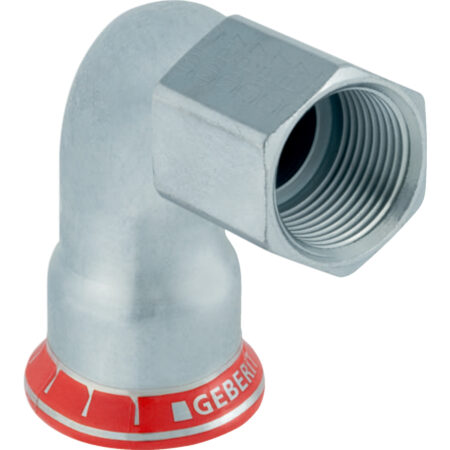 GE Mapress C-Stahl Uebergangswinkel 90 Gr. d28mm x Rp3/4 verzinkt
