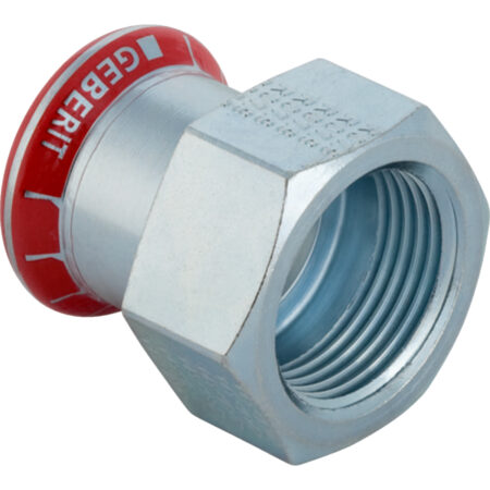 GE Mapress C-Stahl Uebergang d18mm x Rp1/2 verzinkt