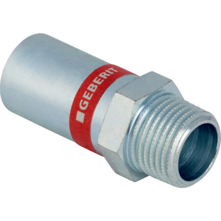 GE Mapress C-Stahl Uebergang mit Einschubende d12mm x R3/4